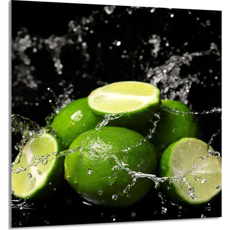 Panneau de verre pour cuisine 60x65 Lime (1/5)