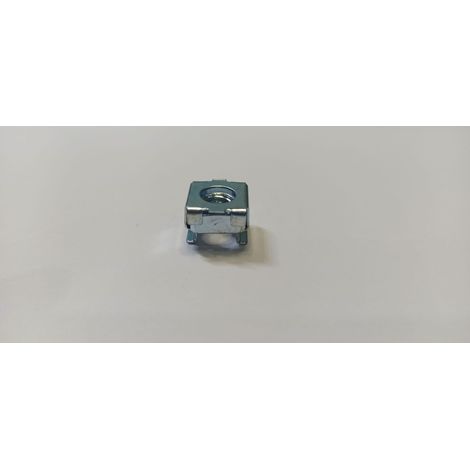 Écrou-cage, Acier, M6, Découpe panneau 9.53 x 9.53mm ( Prix pour Sachet de 50 )