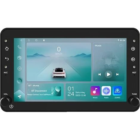 Autoradio, Dimensioni display, Supporta diversi formati multimediali, Compatibile con Alfa Romeo 159/159 Sportwagon/Brera/Spider, P1 (1GB 32GB) (1/2)