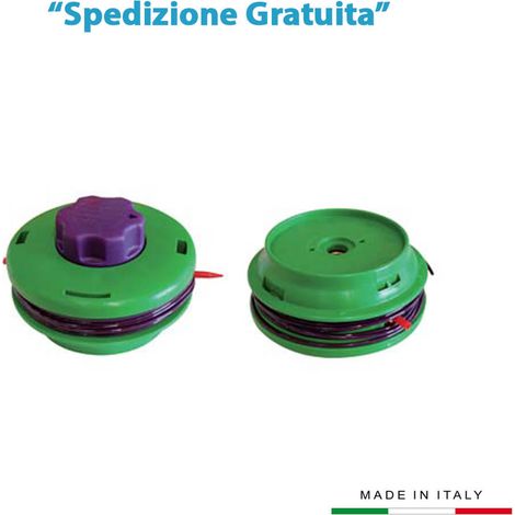 TESTINA X DECESPUGLIATORE FEMMINA 120 ACTIVE - NYLON PASSO M 10X1,25 SXF BATTI E VAI - 1 pezzo (1/2)