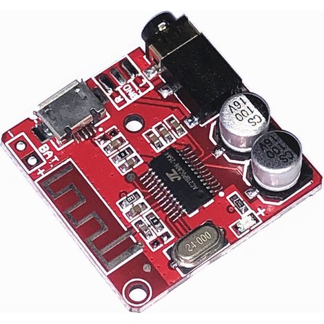 Carte de décodage MP3 Bluetooth, modification de carte d'amplificateur de haut-parleur de voiture sans perte, module récepteur audio DIY (1/2)