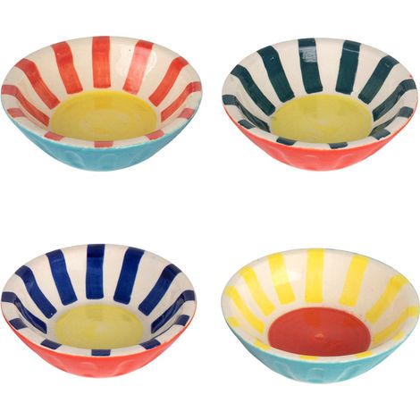 Hochwertige Keramik-Dekoschale – 3-teiliges Set – Ideal für Küche und Wohndeko – Modernes und elegantes Design