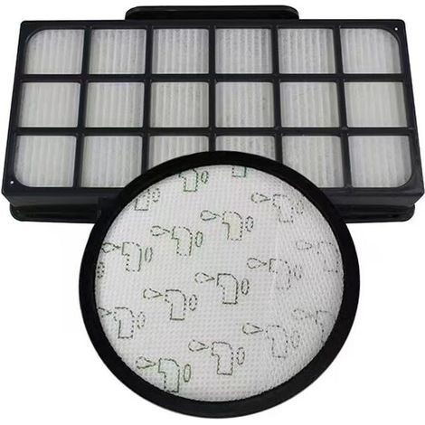 HEPA Filter Kit for Rowenta X-Trem Power Cyclonic RO6984EA RO6941EA RO6963EA RO6921EA RO6971EA RO6993EA (RO69XX Model) Vacuum Cleaner, Replacement Filter Accessory ZR006001 (1/5)