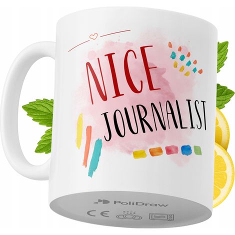 Lustige Kaffeetasse für Journalisten mit witzigem Textdesign – ideal für Geburtstage, Namenstage und Feiertage. Hochwertige Tasse für besondere Anlässe im Büro oder Homeoffice. Farbe: Weiß, 330 ml.