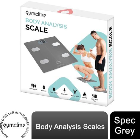 Gymcline Body Analysis BMI Body Fat Digital Bathroom Smart Weight Monitor (1/5)