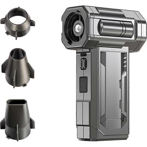 Ventilateur turbo 130 000 tr/min, puissant ventilateur de gaine haute puissance, 4 vitesses réglables, 60 m/s (1/5)