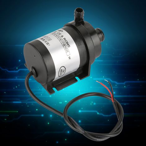 24V 10W bürstenlose Wasserpumpe, hochtemperaturbeständig und leise (1/5)