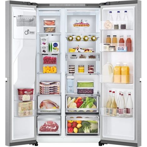 LG GSLE91MBAB nevera puerta lado a lado Independiente 623 L B Acero inoxidable