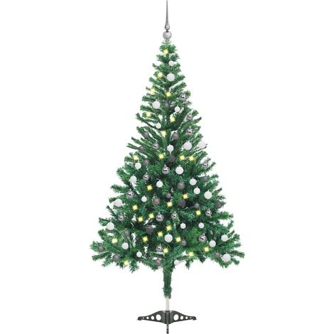 Künstlicher Weihnachtsbaum Beleuchtung Kugeln 120cm 230 Zweige