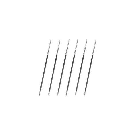 Lime Tronconneuse,6 Pièces Lime Chaîne Tronçonneuse, 4.8mm Lime Ronde D'affûtage, pour L'affûtage Manuel des Chaînes de Tronçonneuses (1/5)