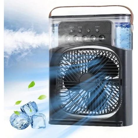 Climatiseur portable - A5160 - Mini refroidisseur d'air - Humidificateur - 3 vitesses - 600ml (1/4)