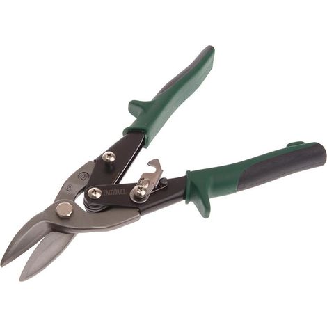 Faithfull Green Compound Aviation Snips Right Cut 250 mm (10 in) (1/3)