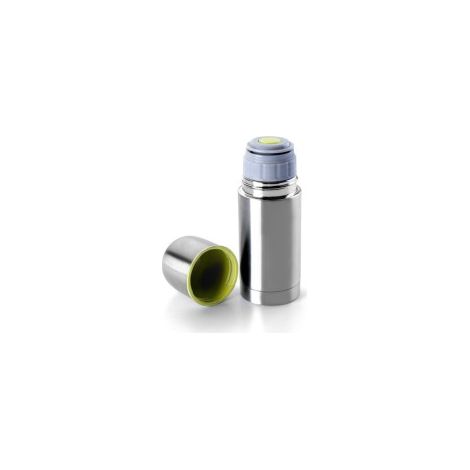 Bouteille isotherme 125 ml en acier inoxydable – Double paroi pour isolation – Bouchon automatique – Compacte et légère – Ibili (1/5)