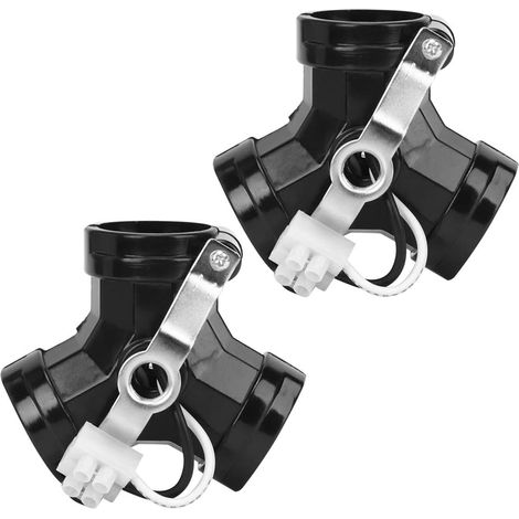 CCYKXASupport de Lampe E27 à 3 têtes, lumière de Support de Base de Lampe, plafonnier de Support de Lampe à vis, Accessoires d'éclairage Trigeminal DIY (1/5)