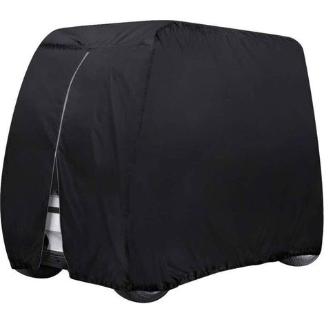Waterproof Golf Cart Cover for 4 Passengers, Fits EZ GO, Club Car Yamaha, with Durable Dustproof Oxford Fabric 210D, 285×122×168cm (1/5)