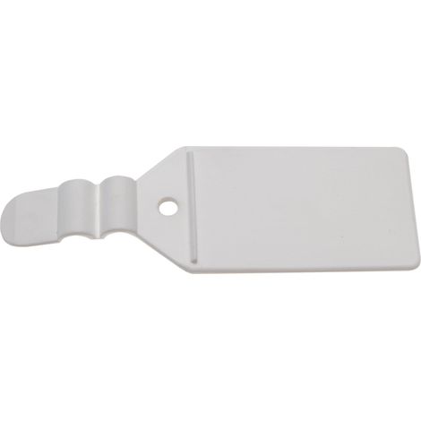 Etiqueta de precio, plástico  40 x 27 mm