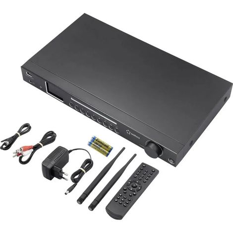 [GEBRAUCHT] B-Ware Renkforce Radio Empfänger Rf Dab Dair1702 Internetradio Fernbedienung Wlan Cd Bt