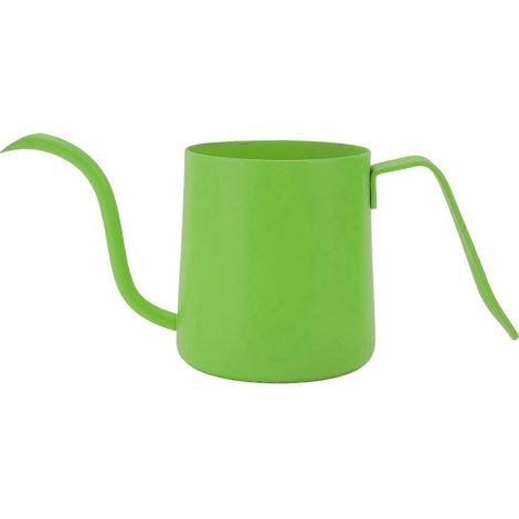 Bouilloire à filtre 250 ml en acier inoxydable 304 avec bec verseur en col de cygne, tasse à café/thé longue et étroite, verte