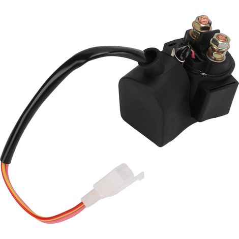 Relais de démarrage 12V 2 broches pour GY6 50cc 70cc 110cc 125cc 250cc, solénoïde de quad et moto tout-terrain, contacteur robuste (1/5)