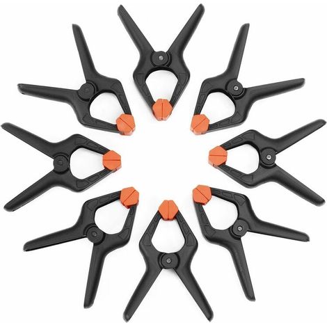 Stück robuste Federklammern aus Nylon, 4,5 Zoll, extra starke und griffige Klammern für Heimwerker- (1/5)