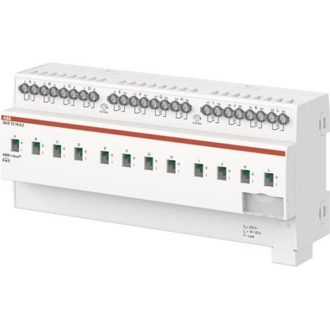 Actionneur de commutation abb sa/s12.16.6.2 12 canaux 16A
