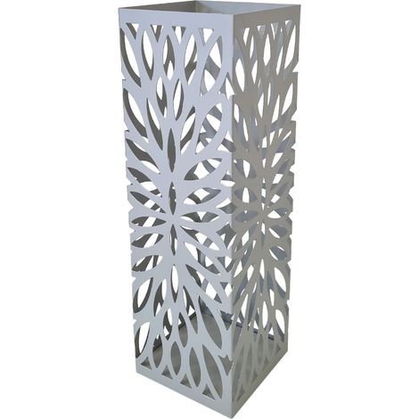 Porte-parapluies en métal argenté 49 cm (1/3)