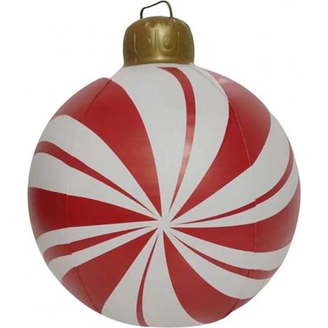 Fokelyi PVC-Weihnachtskugel 60 cm aufblasbar mehrfarbig - Fokelyi PVC-Weihnachtskugel 60 cm aufblasbar mehrfarbig (1/5)