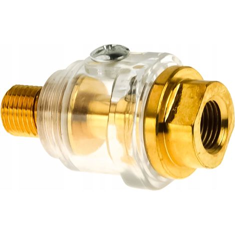 Engrasador pasante de 1/4" para herramientas neumáticas (1/3)