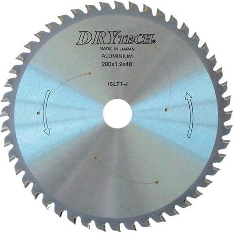 JEPSON Lame de scie carbure Ø203mm - Aluminium - 72120048A - 203 mm - 1.9 mm - 25,40 mm - 48 dents