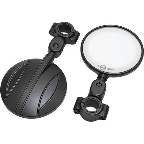 Rétroviseur universel pour moto 22-25 mm, rétroviseur latéral réglable pour moto (1/5)