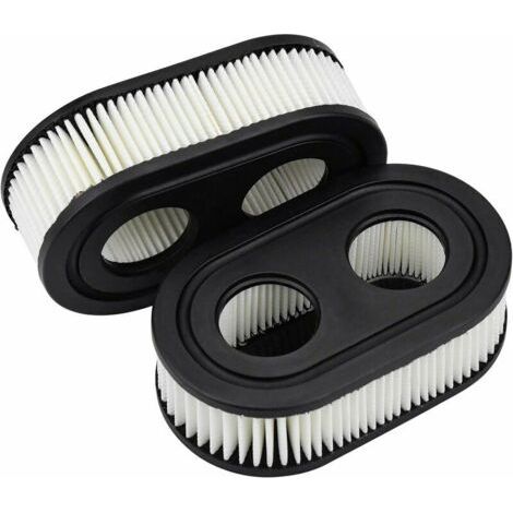 2 PCS Filtre à Air pour Tondeuse à Gazon pour Briggs & Stratton, 593260, Noir.. (1/5)