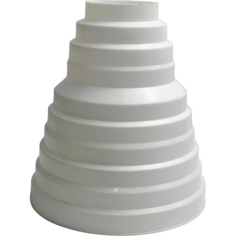 Adaptateur de tuyau AC portable , réducteur de conduit pour systèmes ventilation diamètre 80 200 mm, connecteur tuyau d'échappement climatiseur portable pour cuisine domestique (1/5)