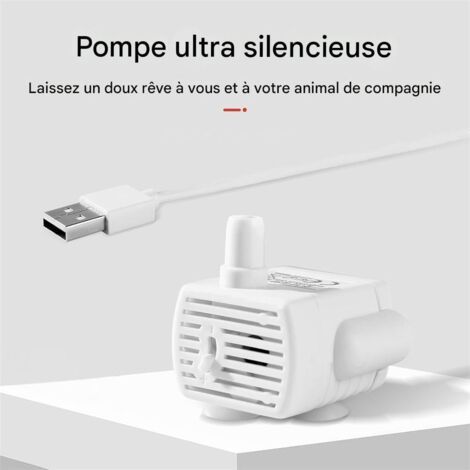 NALOOKAMIC Pompe de fontaine pour chien et chat (1/4)