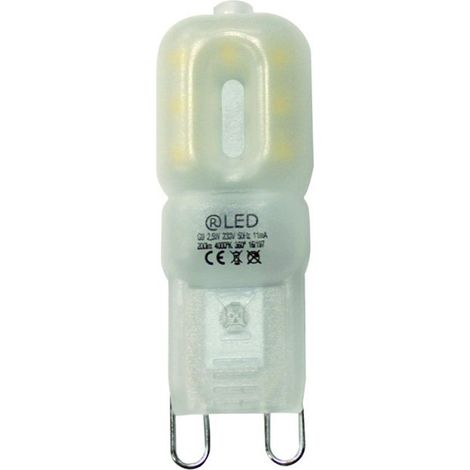 Bombilla LED Regulable G9 (2.5W)  3000ºK (blanco cálido) (1/2)