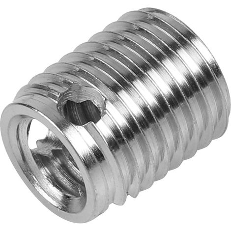 Lot de 10 inserts filetés autotaraudeurs à 3 trous en acier inoxydable SUS303 de type 308 (4) (1/5)