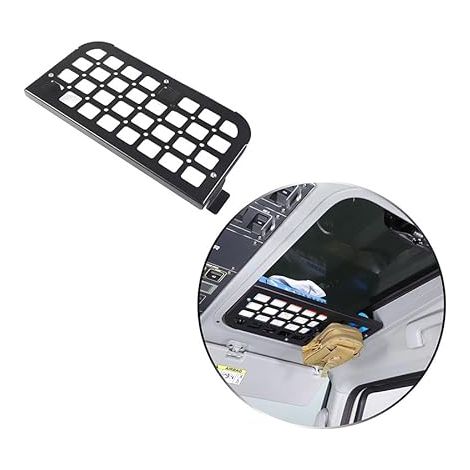 Porte-bagages de voiture pour fenêtre de toit - Convient pour les accessoires 2020-2024 - En alliage d'aluminium - Toit ouvrant - Multifonction - Organiseur de voiture - Accessoires (1/5)