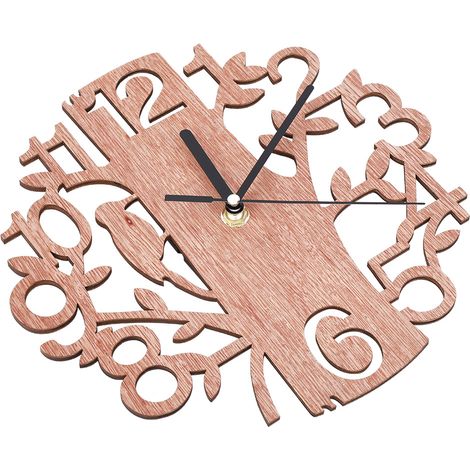 Moderne runde Wanduhr, 3D-Wanduhr-Aufkleber, Wanduhr zum Aufhängen, Heimzimmer-Büro-Dekoration (1) (1/5)
