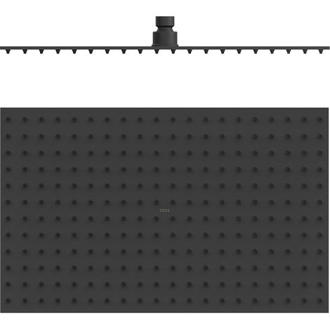 Pommeau de doucheExtra-fin Noir mat - TRES 134315008NM (1/2)