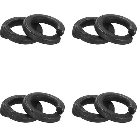 100 Pcs Rondelle Grower M3 304 Acier Inoxydable Noir (1/5)