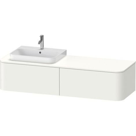 Mueble bajo de lavabo con consola Duravit Happy D.2 Plus,