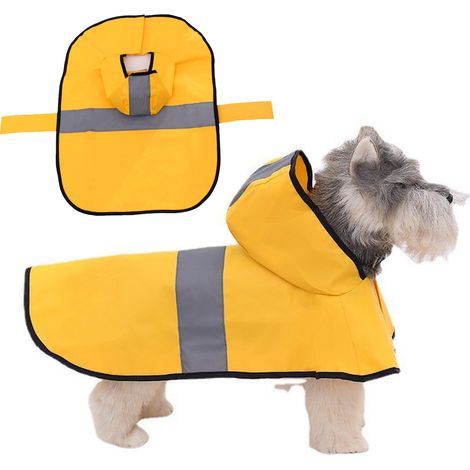 Imperméable pour chien avec capuche, veste imperméable pour animaux de compagnie (1/5)