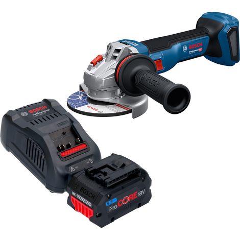 Bosch GWS 18V-11 Professional Meuleuse angulaire sans fil 18 V 125 mm + 1x batterie ProCORE 5,5 Ah + chargeur (1/5)