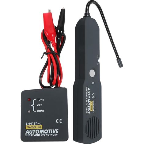 Détecteur Court-Circuit et Circuit Ouvert pour Voitures Testeur de Câbles Électriques Compact et Léger Traceur de Fils Automobiles sans Contact Outil de Diagnostic Automobile (1/5)
