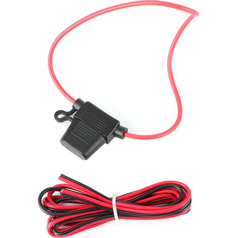 Modifiziertes 63-mm-Universal-Auspuffrohr mit LED-Endrohr, 12-V-Auto-Endrohr, blau/rot, 100 % Edelstahl, universelles rotes Licht (1/5)
