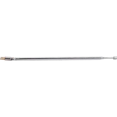 Antenne télescopique de remplacement 60 cm en 4 sections pour radio et télévision (1/5)