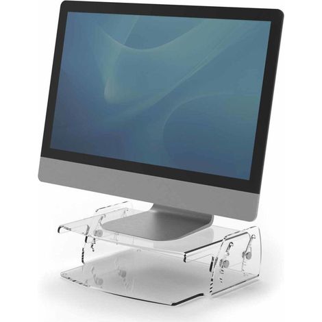 Fellowes Clarity Verstellbare Monitorstütze Transparent (1/2)