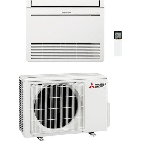 Mitsubishi Electric rèversible Air Conditioner Floor Standing MFZ-KT25 9000 Btu Gas R-32 Wi-Fi Optional NEW