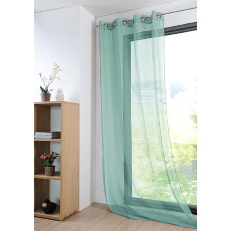 Voilage Monna Jade 135x260cm - Stof (1/3)