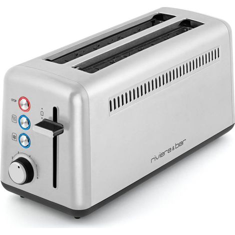Grille-pain 2 fentes 1500w inox - Riviera & Bar - QGP480 (1/6)