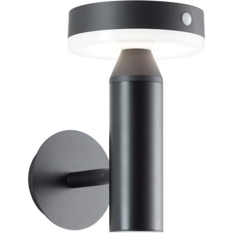 Brilliant Magua G40441/06 Applique solare da esterno con rilevatore di movimento CEE: F (A - G) 4 W bianco caldo nero (1/3)